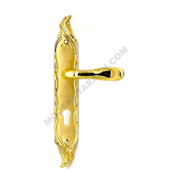 دستگیره درب پلاک تلرانس مدل 5052 طلایی