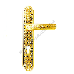 دستگیره درب پلاک تلرانس مدل 4000 طلایی