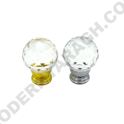 دستگیره کابینت تک پیچ کریستالی