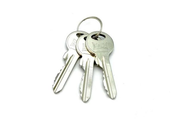 کلید های سیلندر و مغزی قفل درب کاله KALE مدل 164 GM آپارتمانی