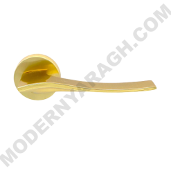 دستگیره درب رزت بورتی مدل 6112 رنگ طلایی مات