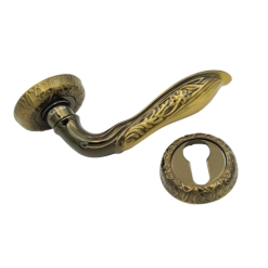 دستگیره درب رزت تلرانس مدل 5062 رنگ شامپاینی