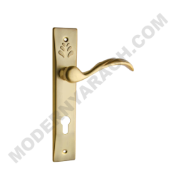 دستگیره درب پلاک ایلین مدل 1200 رنگ بژ