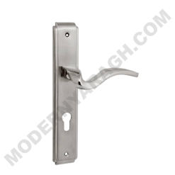 دستگیره درب پلاک ویانا مدل 1004 رنگ کروم مات