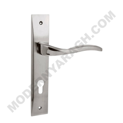 دستگیره درب پلاک ویانا مدل 1009 رنگ کروم مات