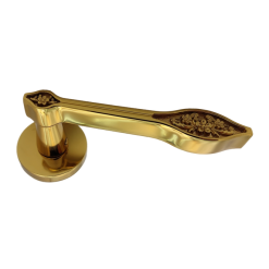 دستگیره درب رزت بورتی مدل 8152 رنگ طلایی براق