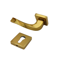 دستگیره درب رزت بورتی مدل 5152S رنگ طلایی