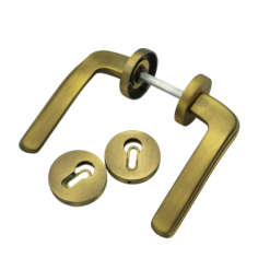 دستگیره درب رزت کاوه صنعت مدل 17400 رنگ زیتونی